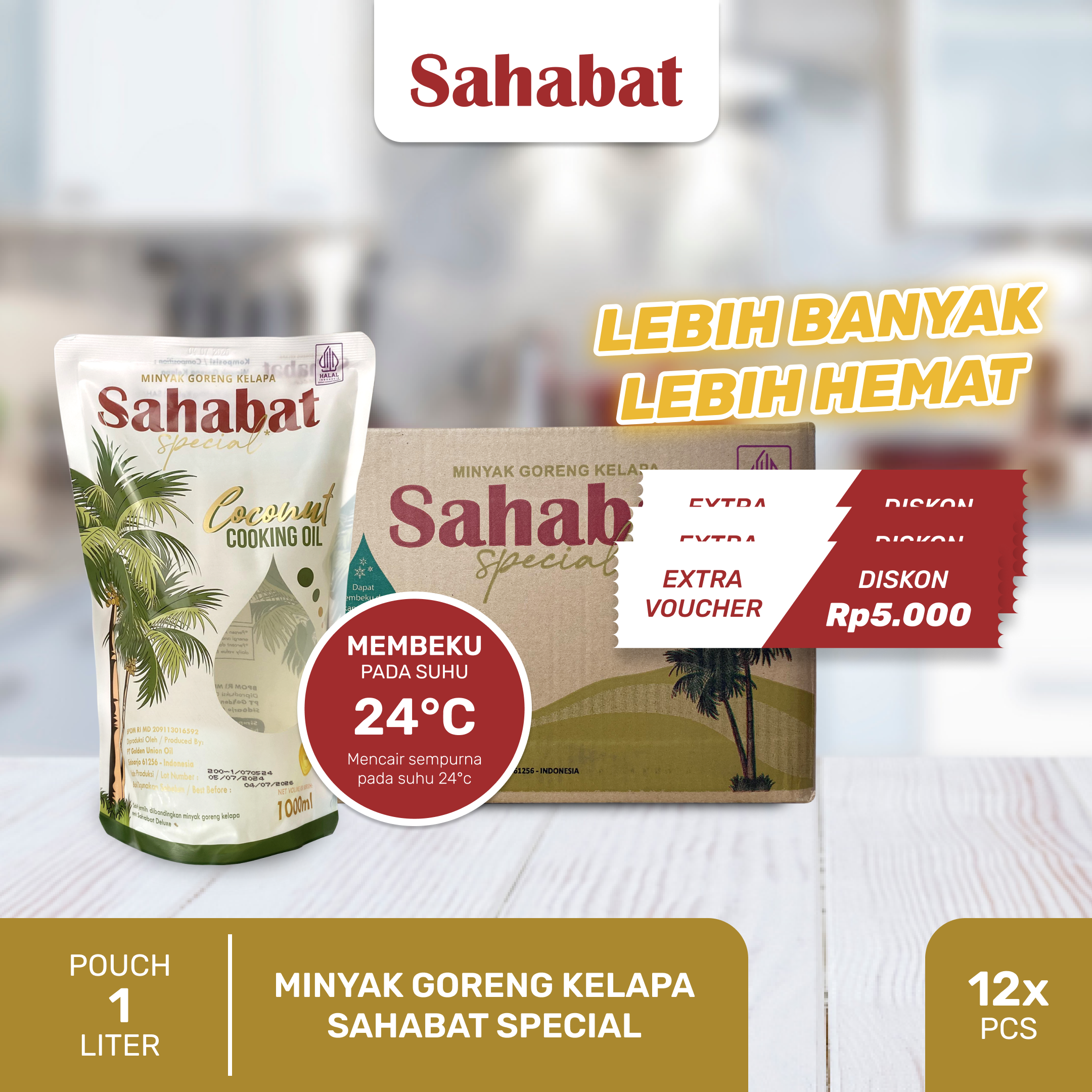 Minyak Goreng Kelapa Sahabat Special 2 Pouch