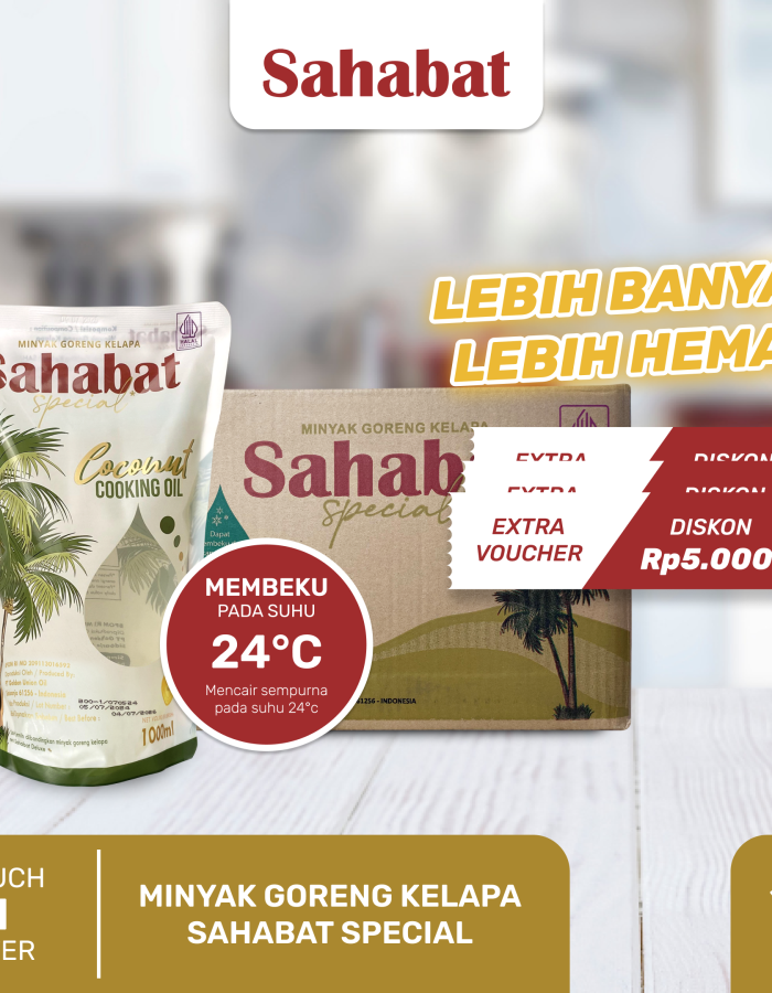 Minyak Goreng Kelapa Sahabat Special 2 Pouch